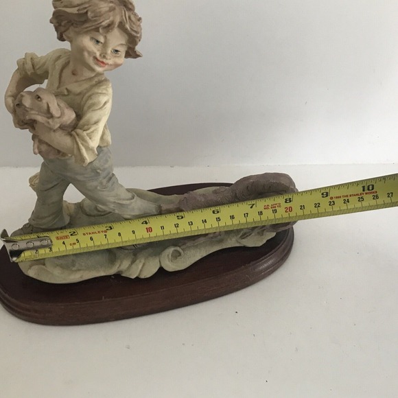 Giuseppe Armani STYLE Boy with Dog porcelain figurine - Picture 16 of 16